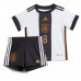 Německo Leon Goretzka #8 Dětské Oblečení Domácí Dres MS 2022 Krátkým Rukávem (+ trenýrky)